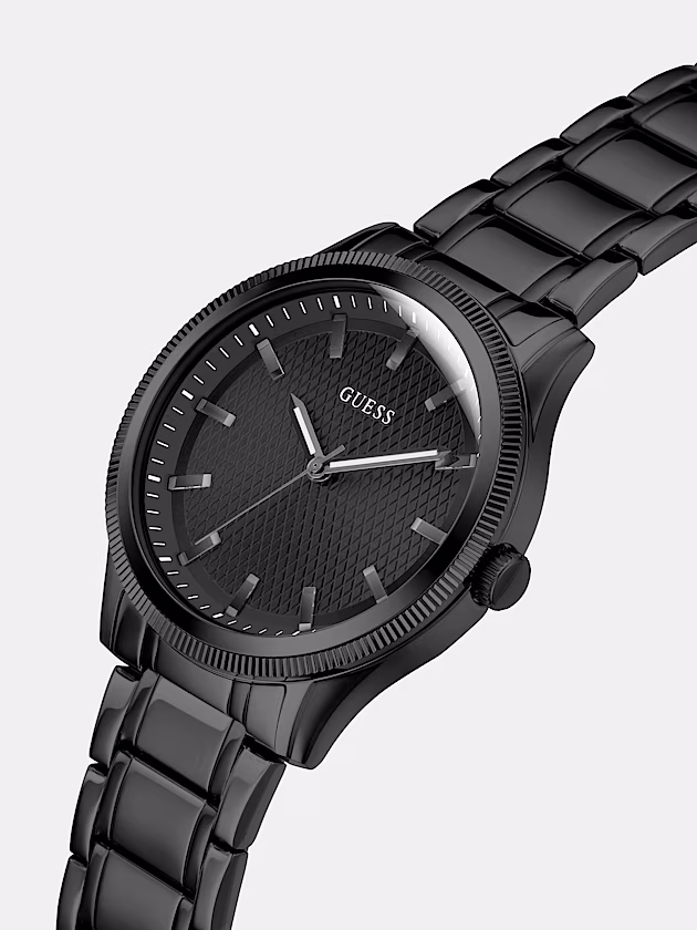 Stainless steel analogue watch - GUESS