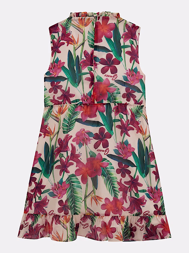 Printed chiffon dress - GUESS