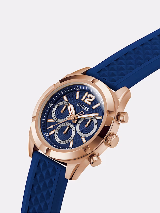 Silicone multi-function watch - GUESS