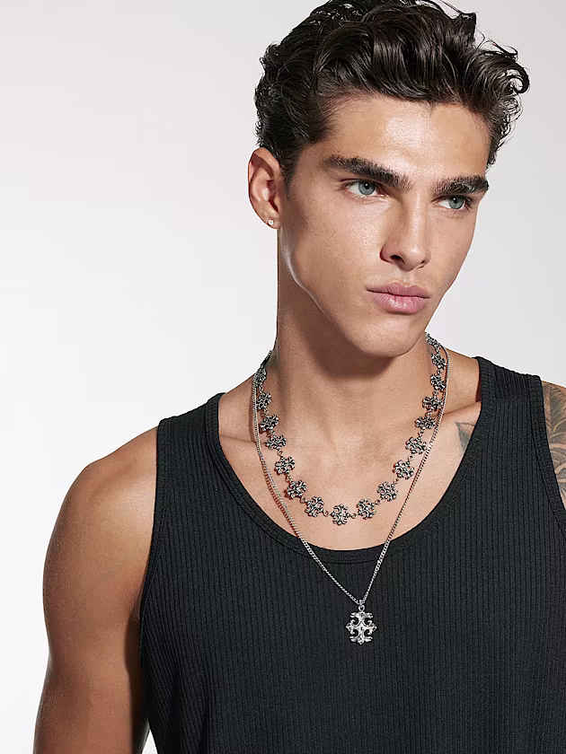 Rebel Rebel necklace - GUESS