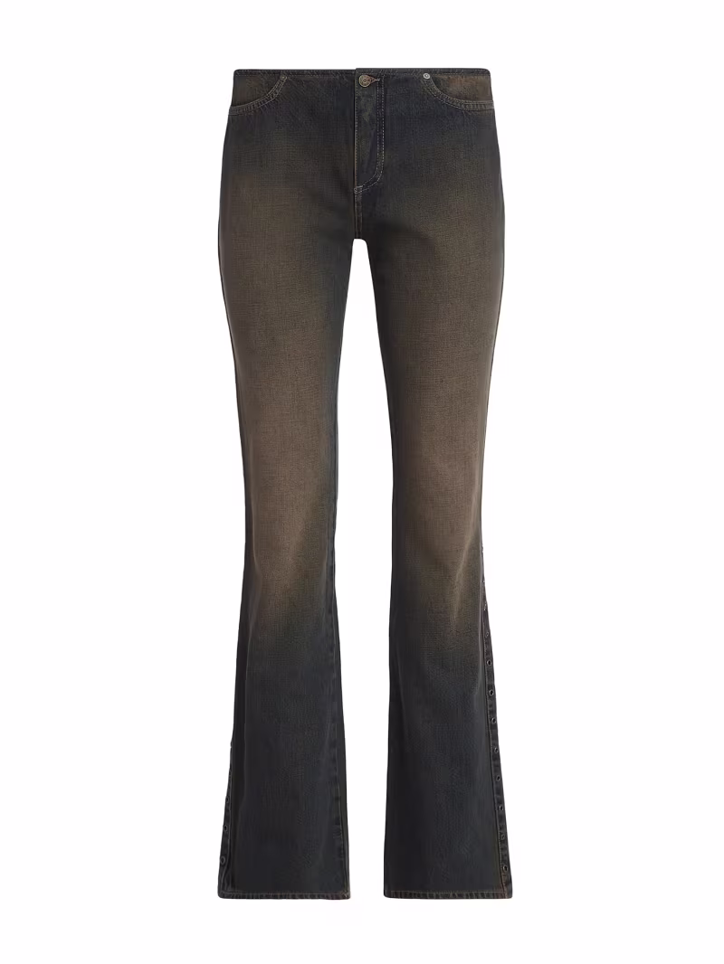 Low rise bootcut denim pant - GUESS