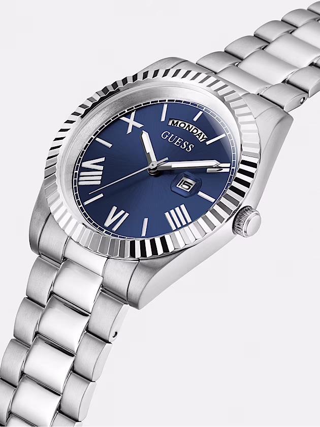 Watch in recycled steel 42 mm - GUESS