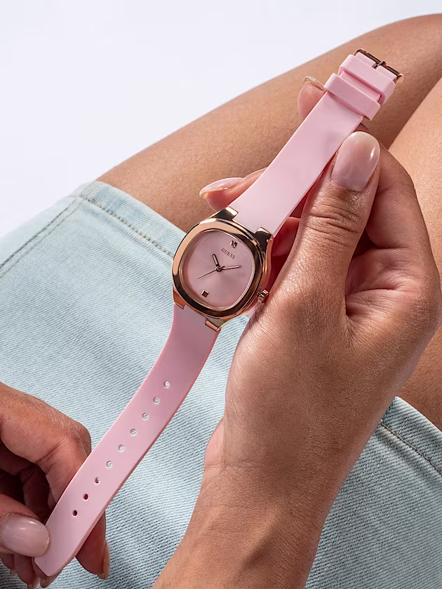 Silicone analogue watch - GUESS