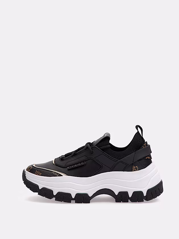 Braydin logo running shoes - GUESS