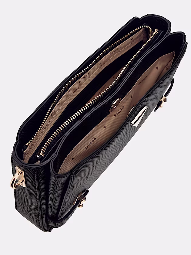 Rosalba Saffiano Mini Crossbody - GUESS