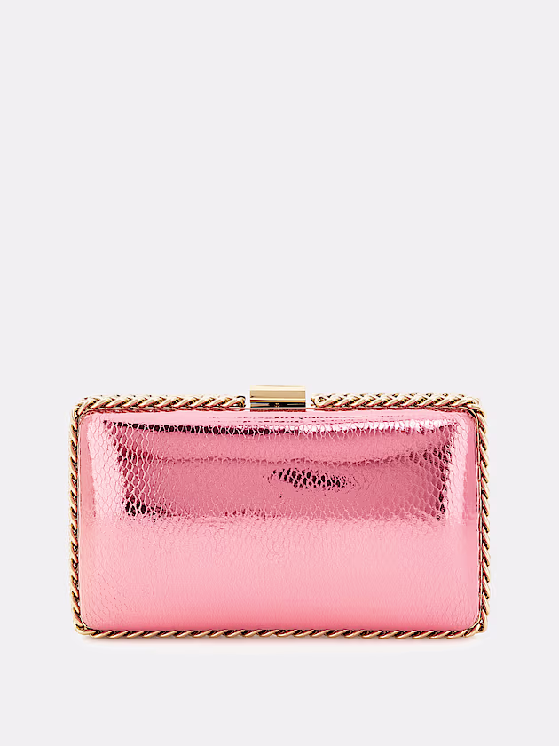 Marciano lamé clutch bag - GUESS