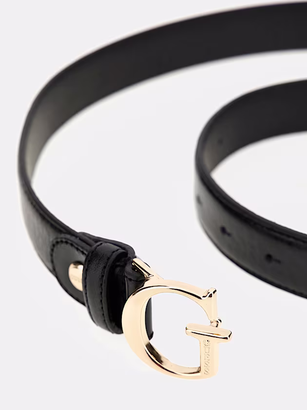 Real Leather Belt - GUESS