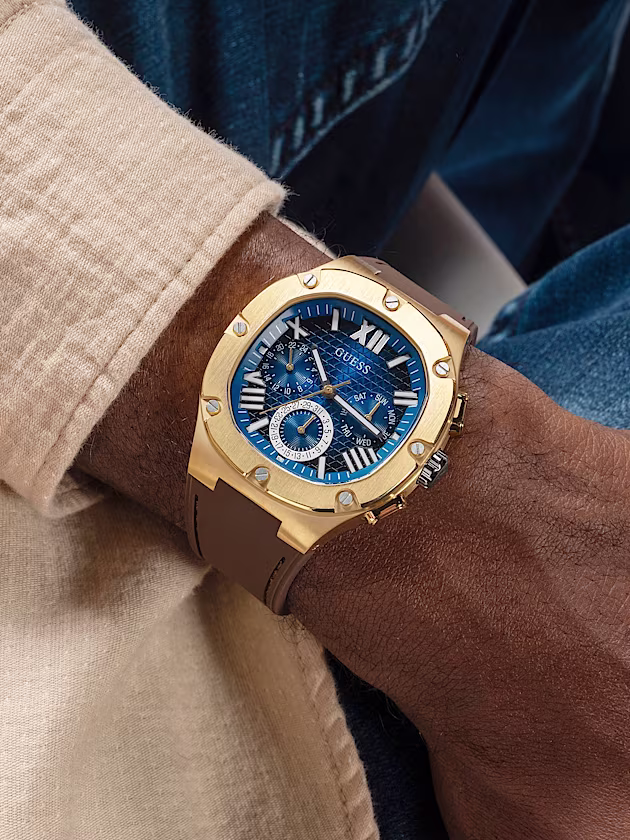 Multi-function silicone watch - GUESS