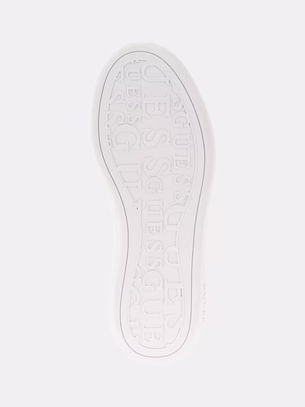 Swole Leather-Blend Sneaker - GUESS