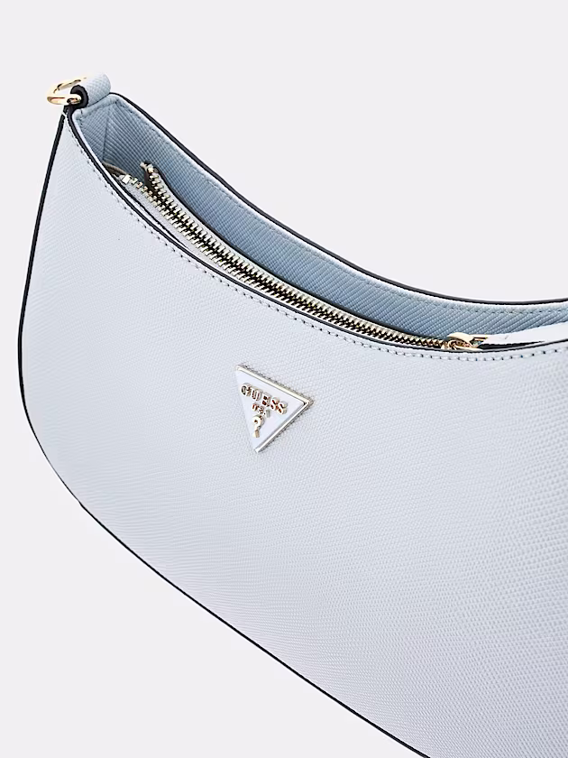 Noelle Saffiano Shoulder Bag - GUESS