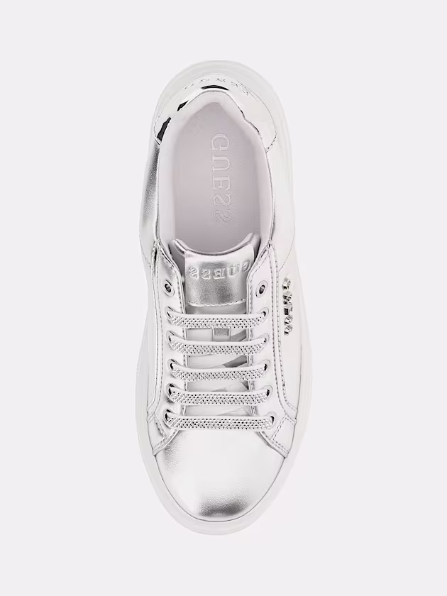 Ameria laminated sneaker - GUESS