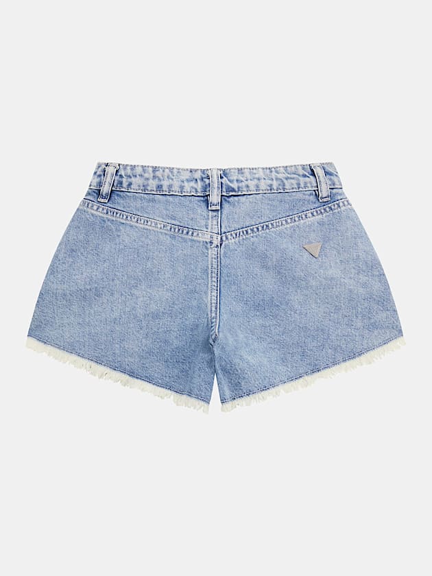 Rhinestoned denim shorts - GUESS