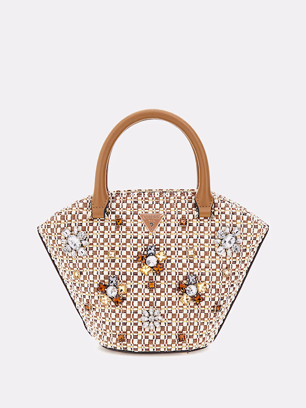 Beauvoir appliqué handbag - GUESS