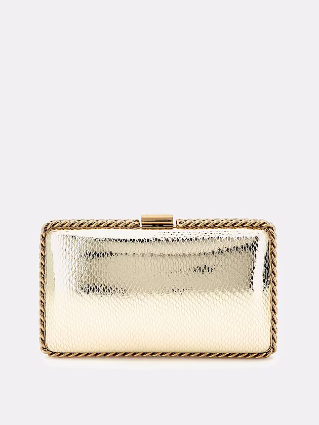 Marciano lamé clutch bag - GUESS