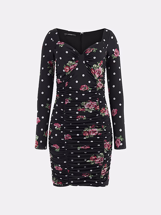 Polka dots mini dress - GUESS