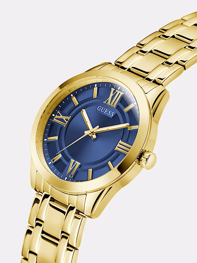 Stainless Steel analogue watch 44 mm - GUESS