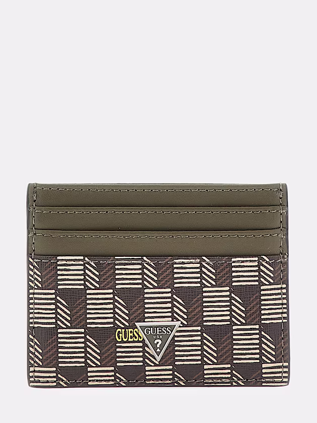 Mito geometric print card holder - GUESS