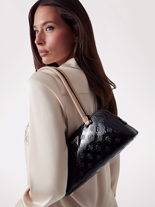 Arnela 4G Peony Logo Shoulder Bag - GUESS