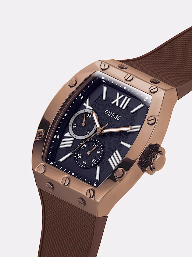 Multi-function silicone watch - GUESS