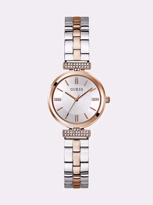 Crystal analogue watch - GUESS