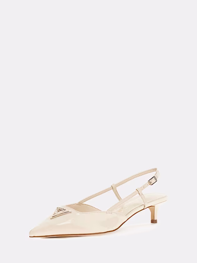 Jesson patent slingback - GUESS