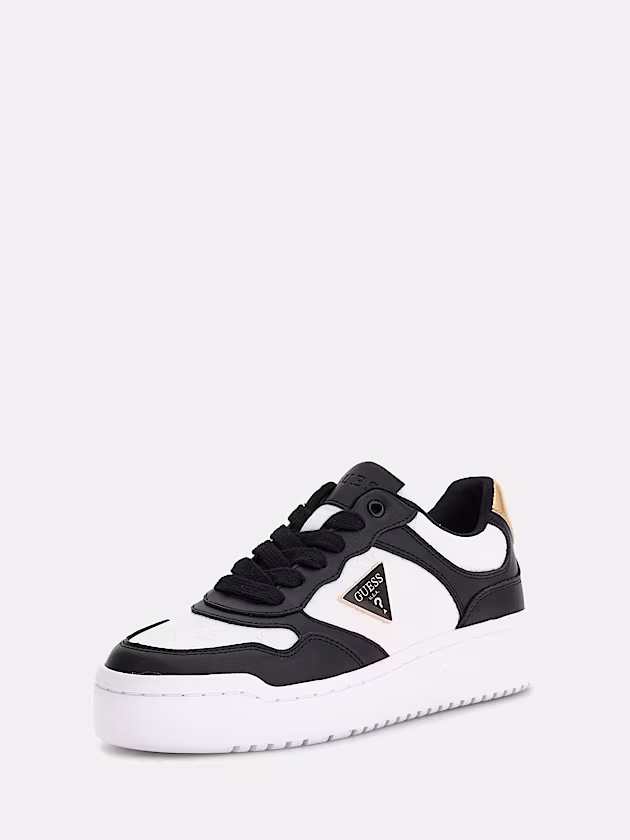 Miriam triangle logo sneaker - GUESS