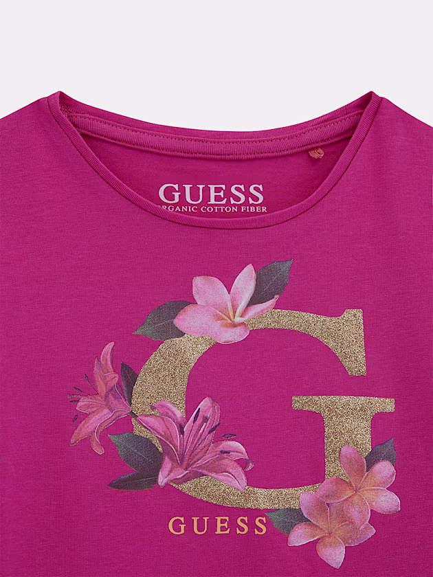 Floral print t-shirt - GUESS