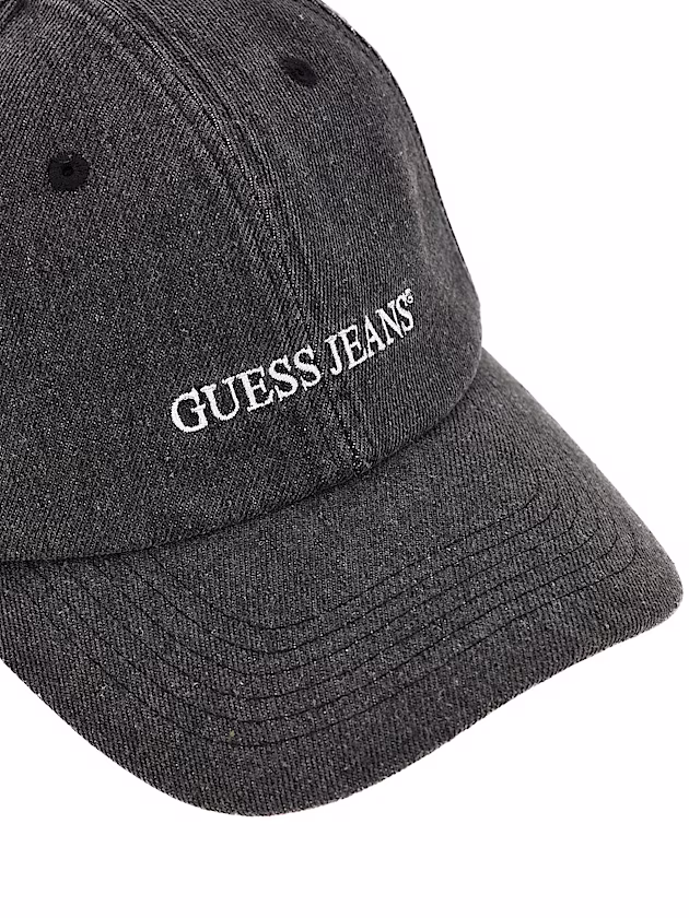 Eco GUESS Jeans Logo Baseball Cap - GUESS