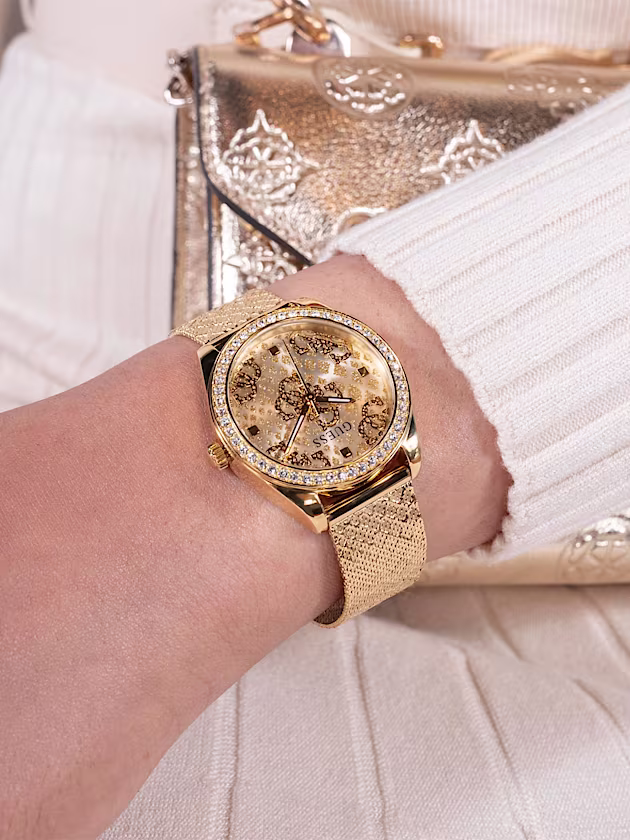 Crystal analogue watch - GUESS