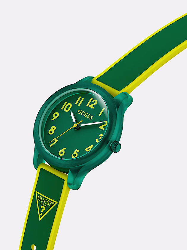Triangle silicone analogue watch - GUESS