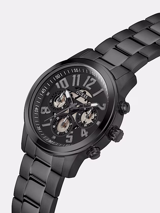 Multi-function watch with speedometer - GUESS