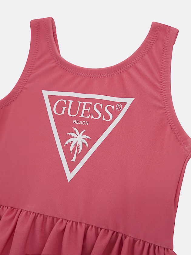 Triangle logo one piece sweamsuit - GUESS