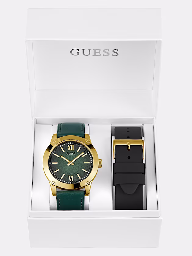 Analogue watch with interchangeable strap - GUESS