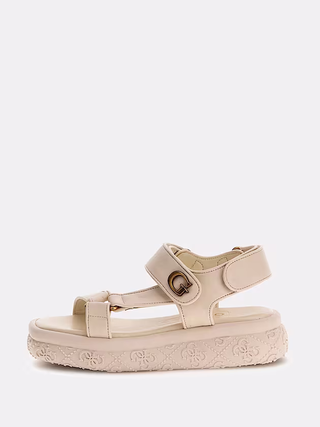 Lanara 4G logo sandal - GUESS