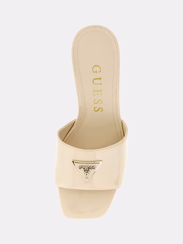 Lusine patent sandal - GUESS