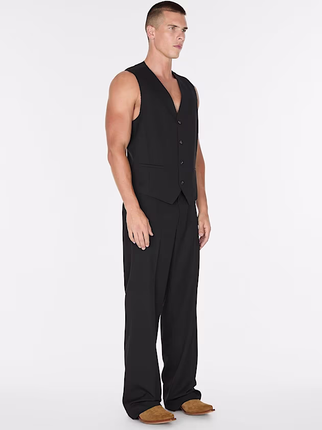 Viscose-blend vest - GUESS