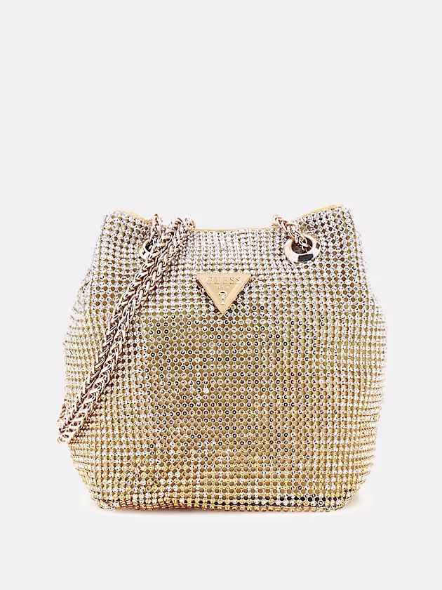 Zalina Rhinestone Mini Handbag - GUESS
