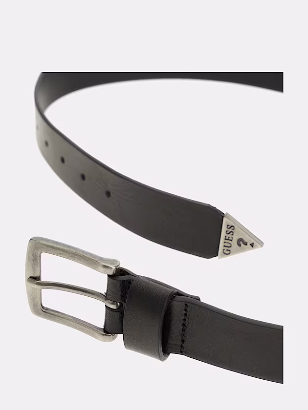 Leather belt - GUESS