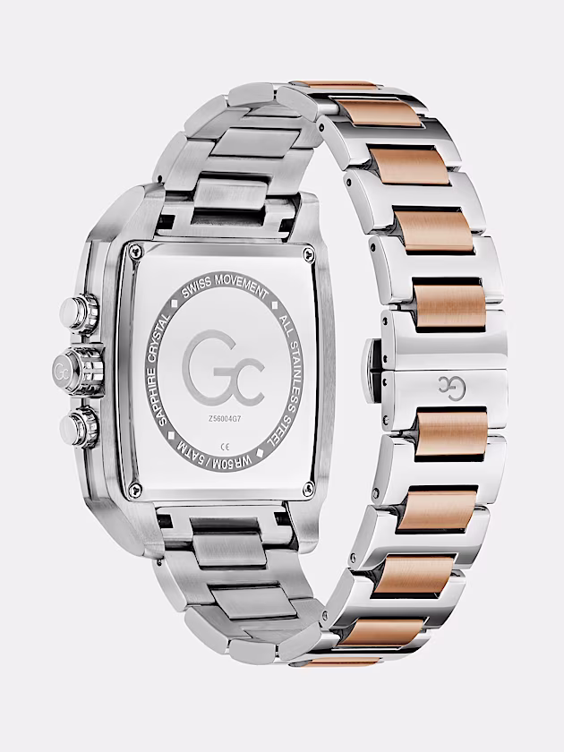 GC watch in stainless steel 45 mm - GUESS