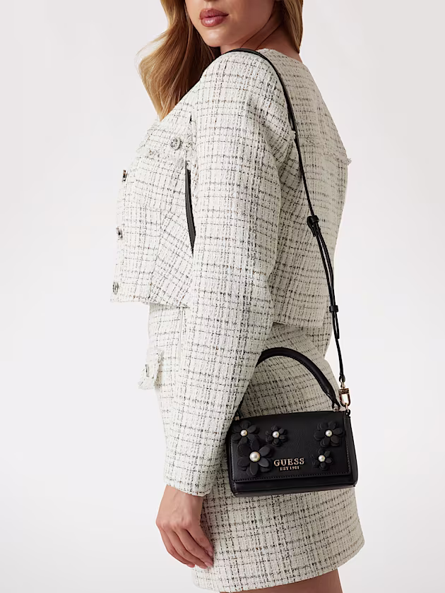 Zaria Floral Mini Handbag - GUESS