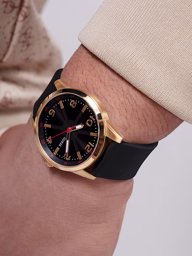 Silicone multi-function watch - GUESS