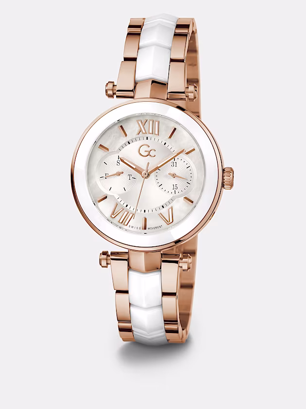 GC ceramic chronograph watch - GUESS