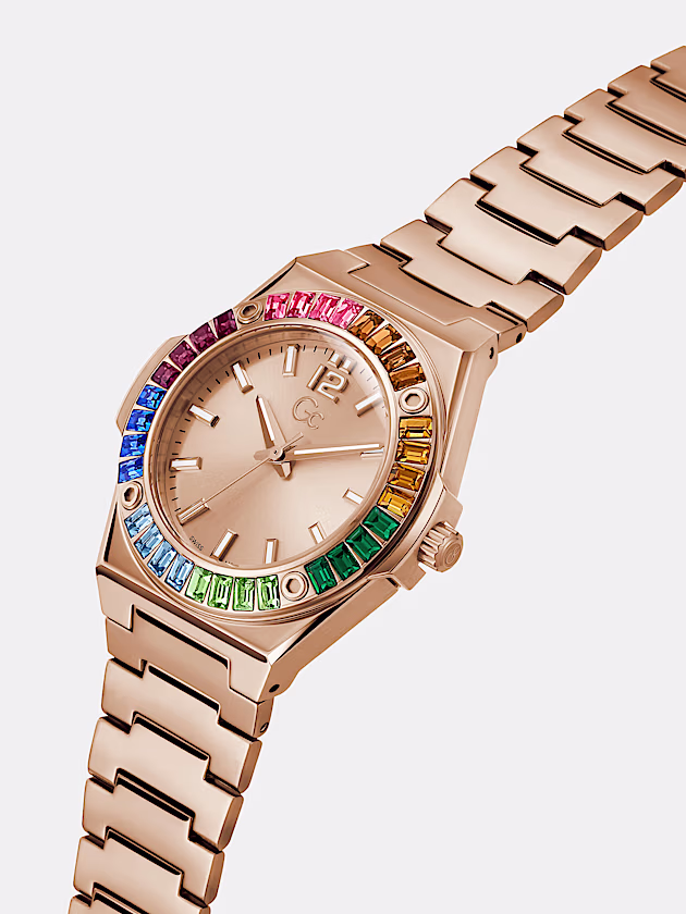 Gc steel analogue watch - GUESS