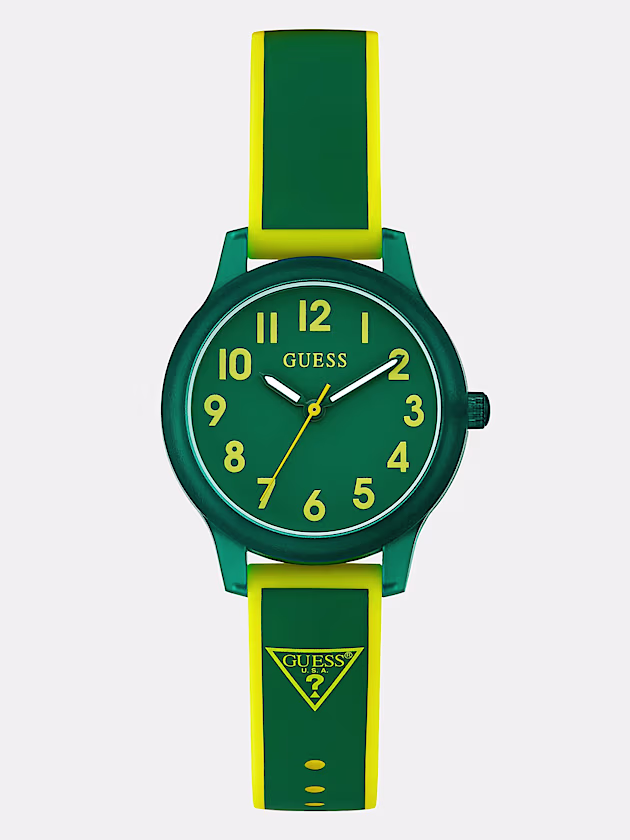 Triangle silicone analogue watch - GUESS
