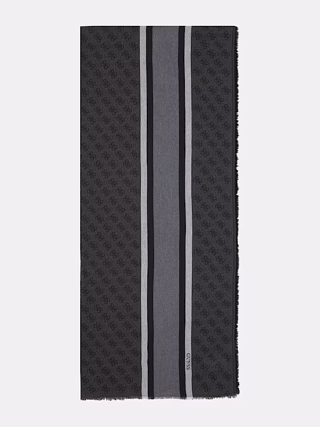 Warsaw 4G logo scarf - GUESS