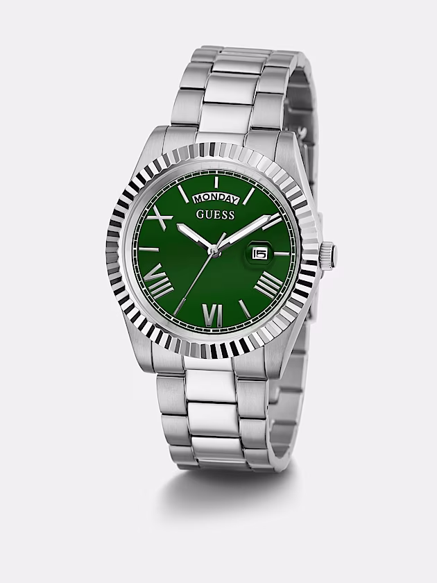 Watch in recycled steel 42 mm - GUESS