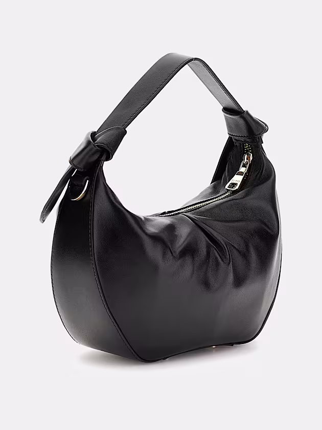 Jolie Genuine Leather Mini Crescent Bag - GUESS