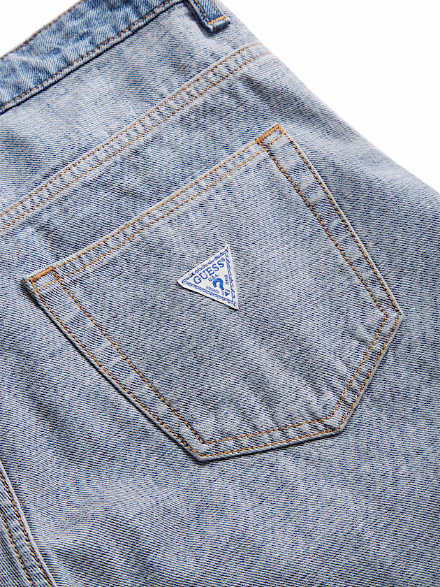 Reverse denim shorts - GUESS