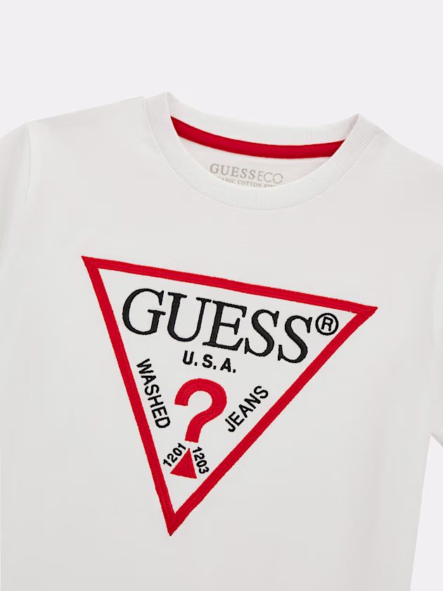 Front triangle logo t-shirt - GUESS