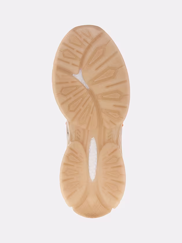 Belluno leather-blend running shoe - GUESS